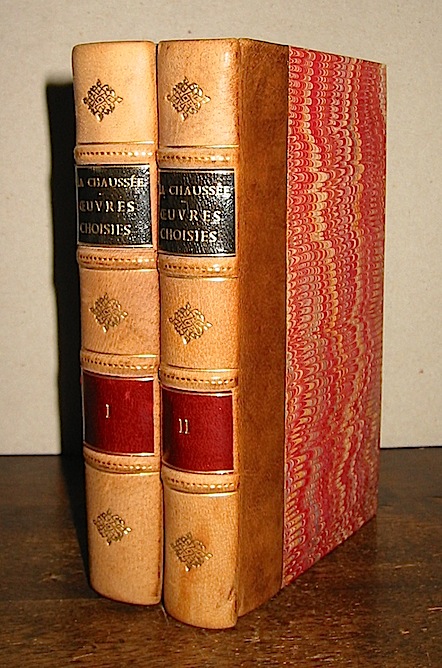 Pierre-Claude-Nivelle de La Chaussée Oeuvres choisies 1810 Paris Imprimerie Didot 